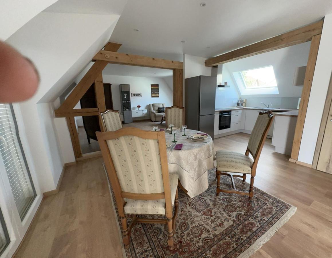 Ferienwohnung Au Parfum Des Roses Gunstett Exterior foto