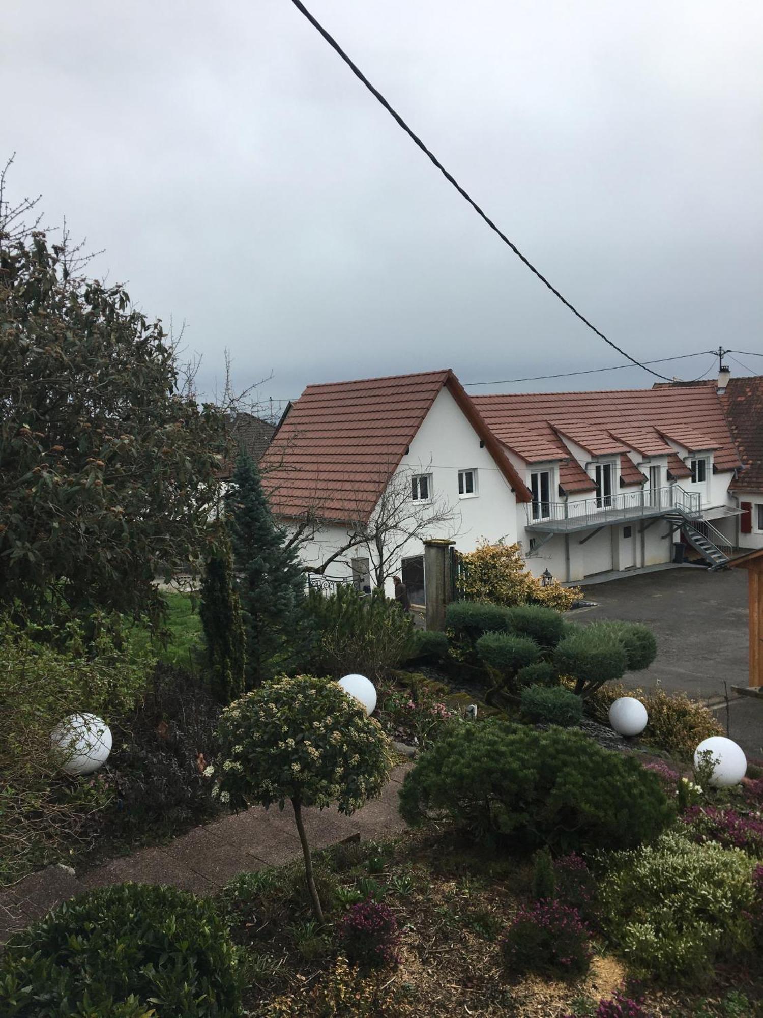 Ferienwohnung Au Parfum Des Roses Gunstett Exterior foto